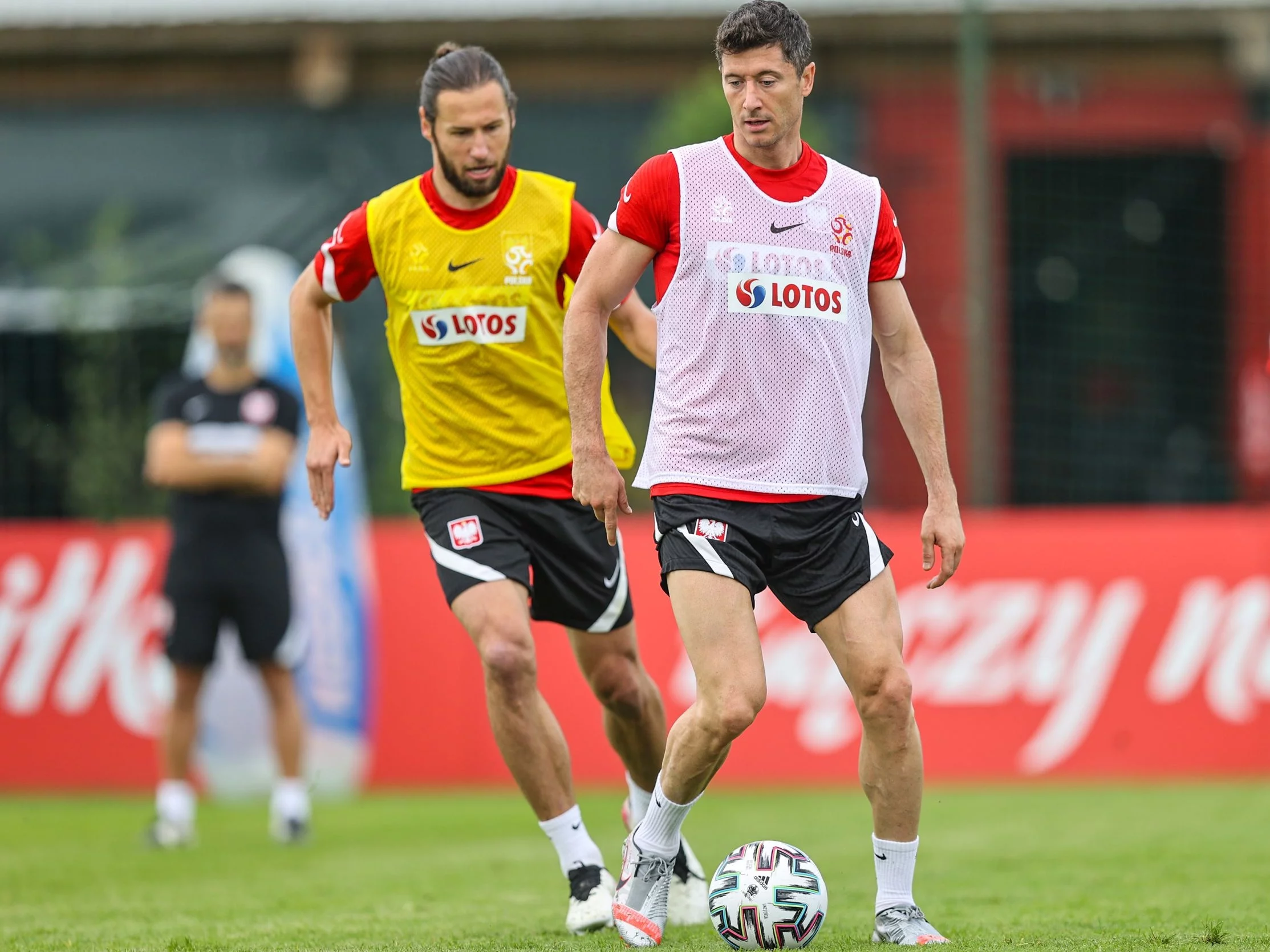 Grzegorz Krychowiak i Robert Lewandowski