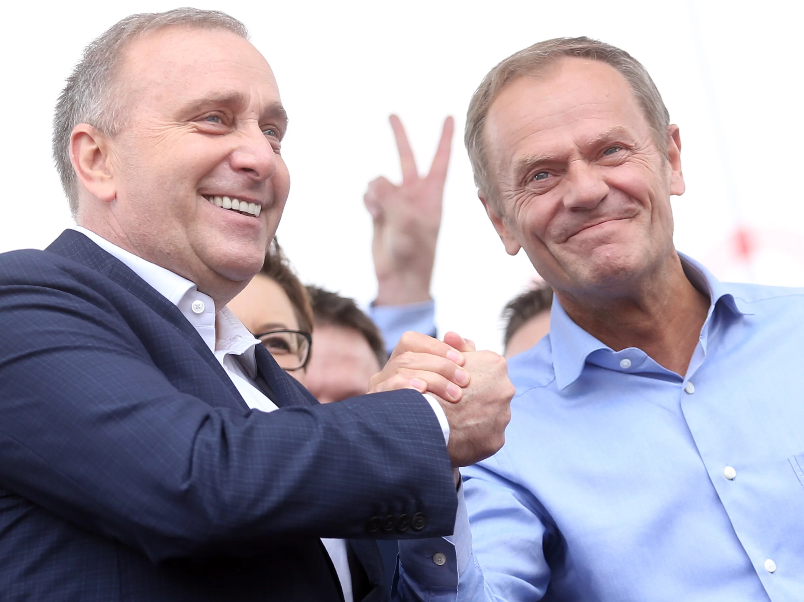 Grzegorz Schetyna i Donald Tusk