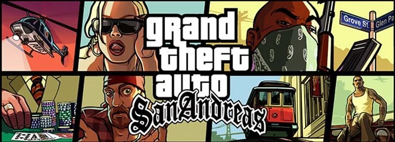 Grafika z GTA: San Andreas