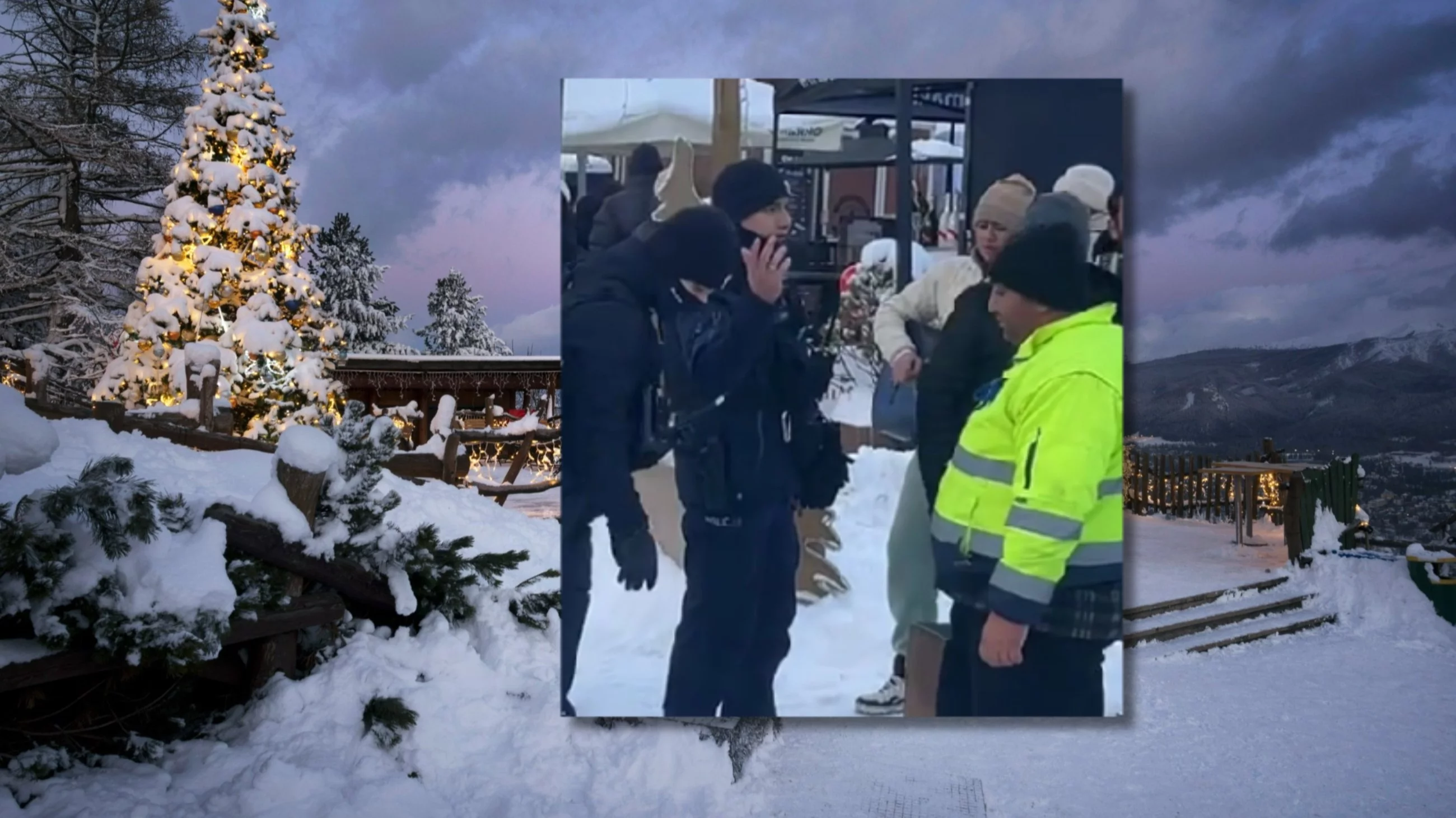 Gubałówka. Policja przerwała występ muzyków