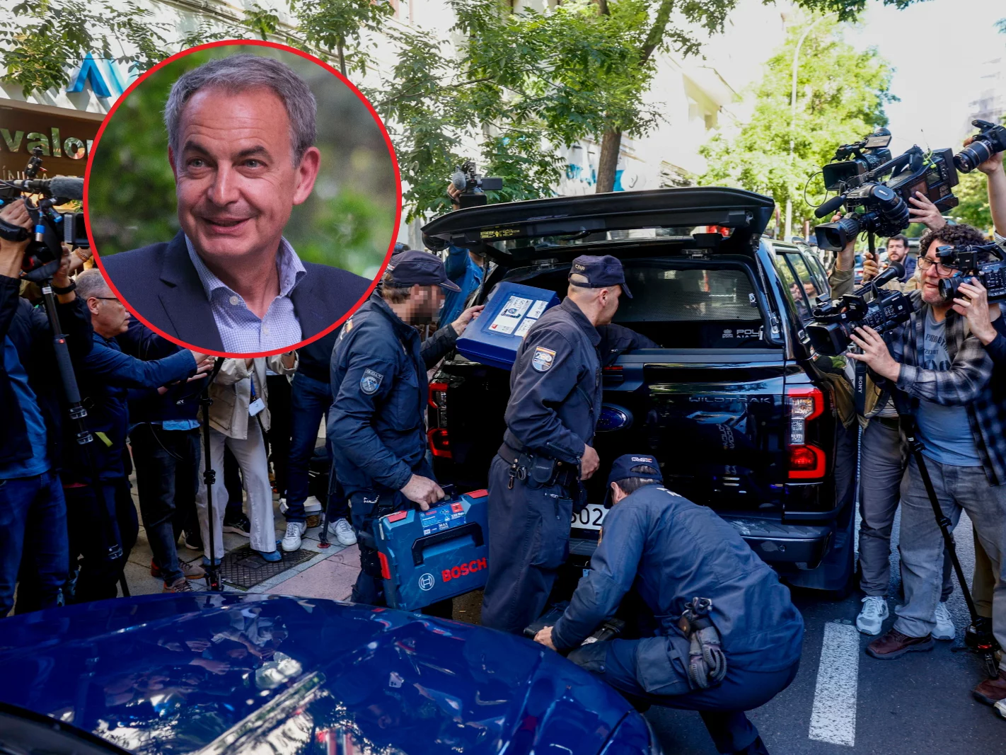 Jose Luis Rodriguez Zapatero w centrum afery