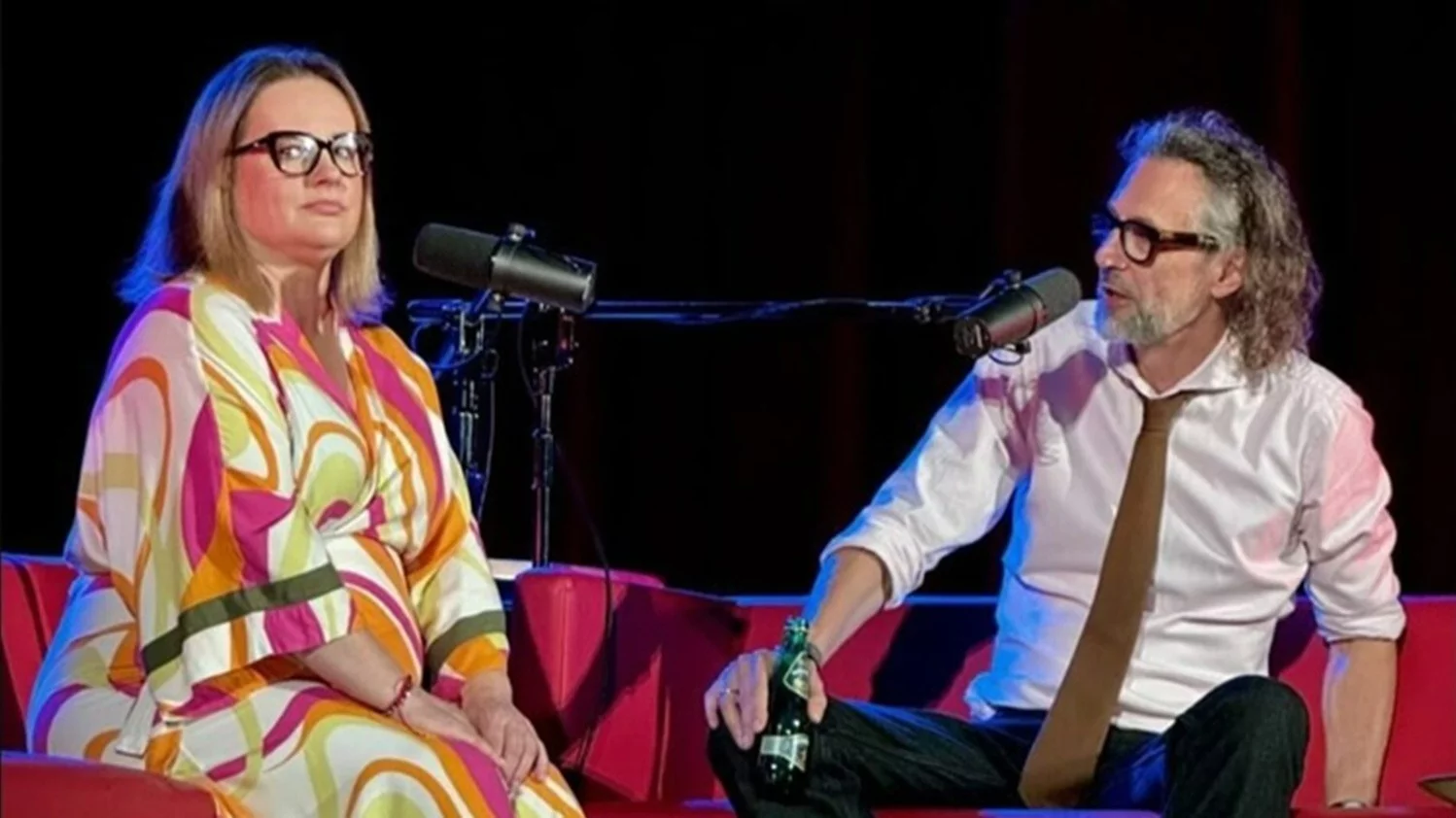 Joanna Kołaczkowska i Szymon Majewski