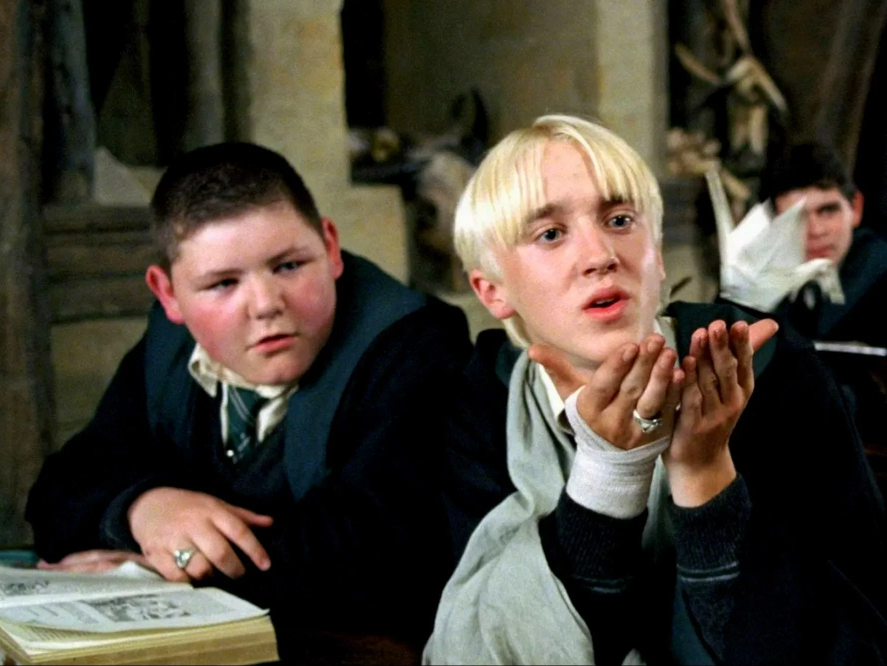 Vincent Crabbe i Draco Malfoy