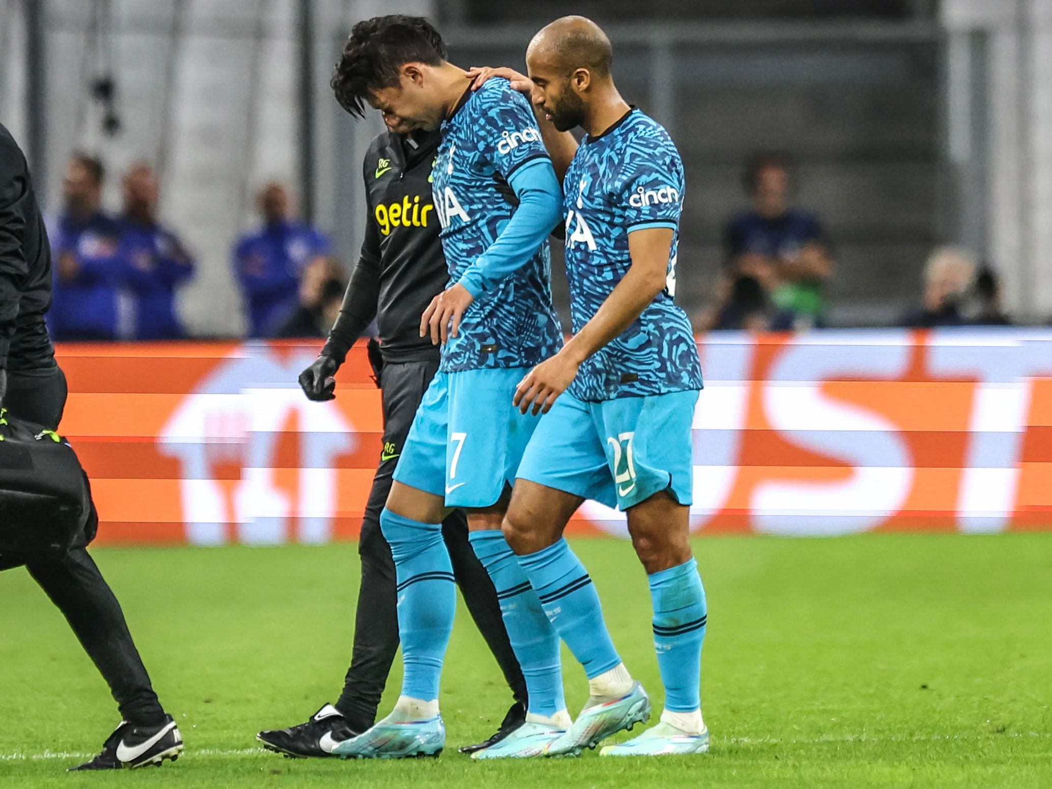 Heung-min Son, Lucas Moura