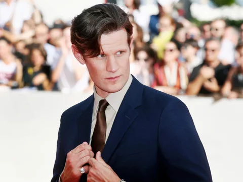 Matt Smith na festiwalu w Wenecji, 2018 r.