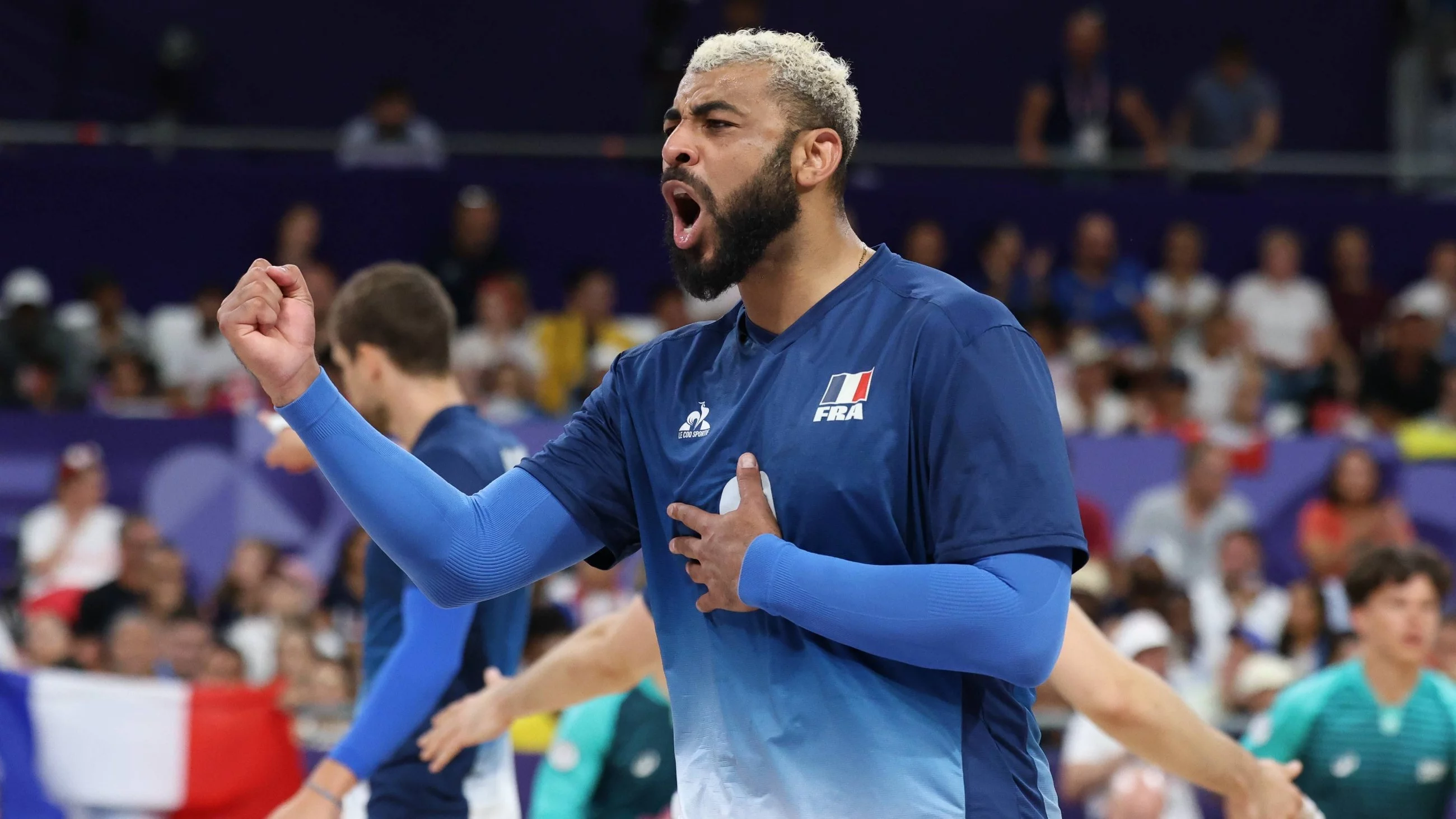 Francuski siatkarz Earvin N'Gapeth