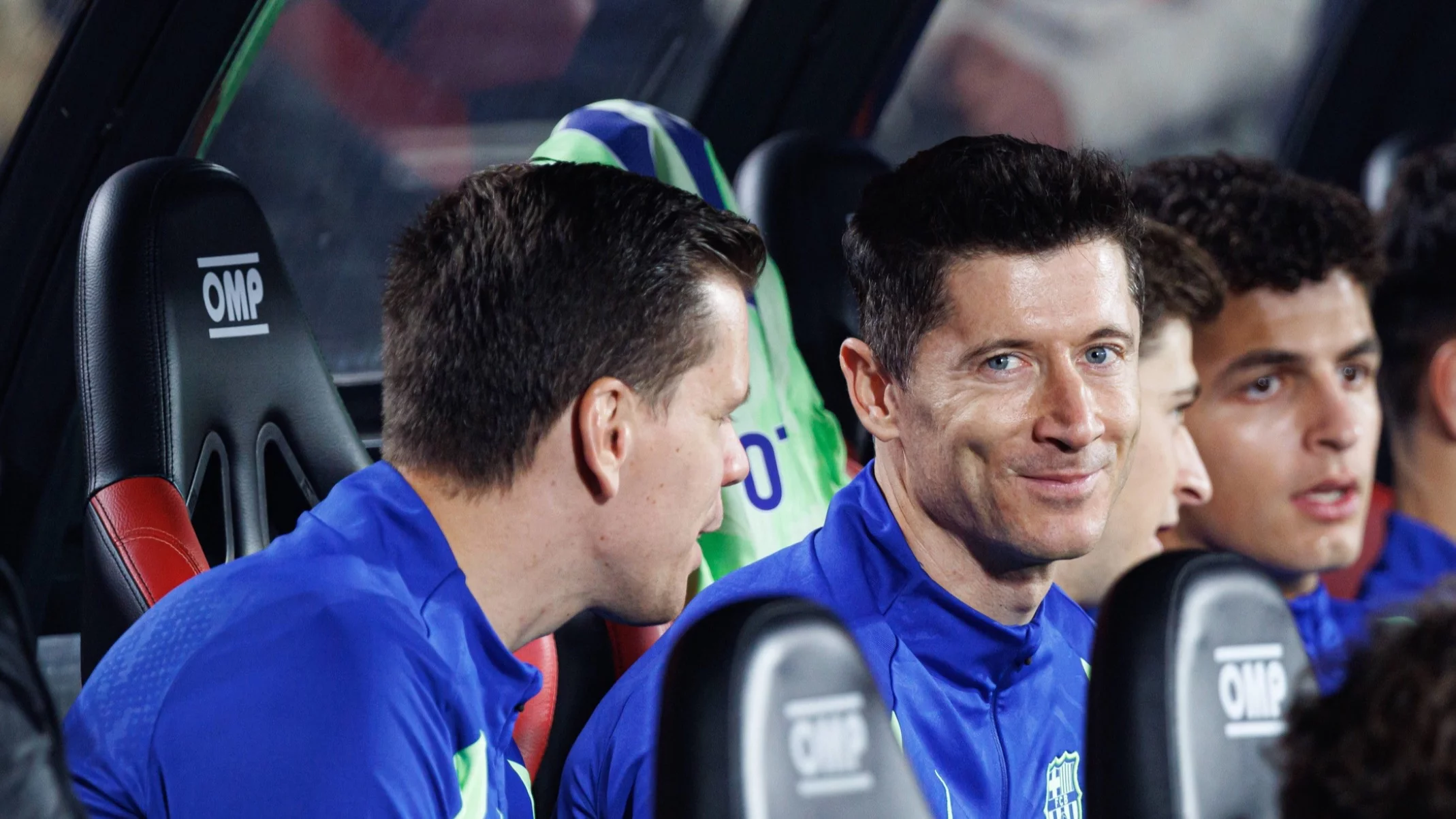 Wojciech Szczęsny i Robert Lewandowski