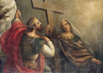 Helena ze swoim synem Konstantynem Wielkim