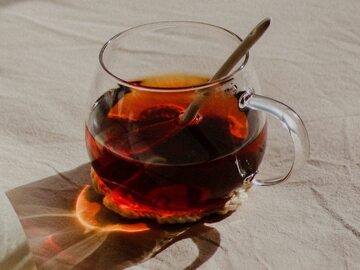 Herbata w szklance