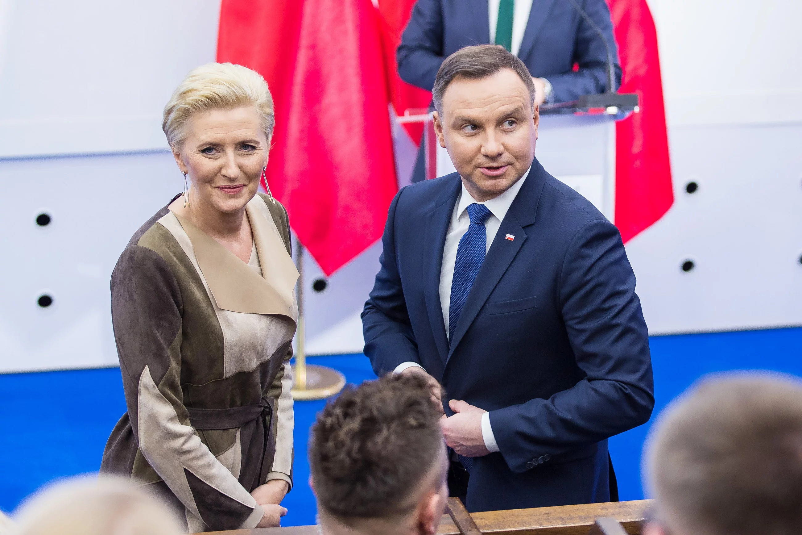 Agata Duda i Andrzej Duda