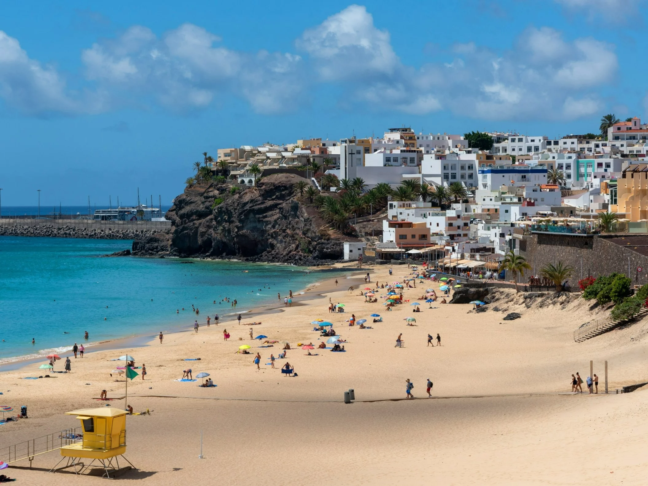 Plaża w Morro Jable, Fuerteventura
