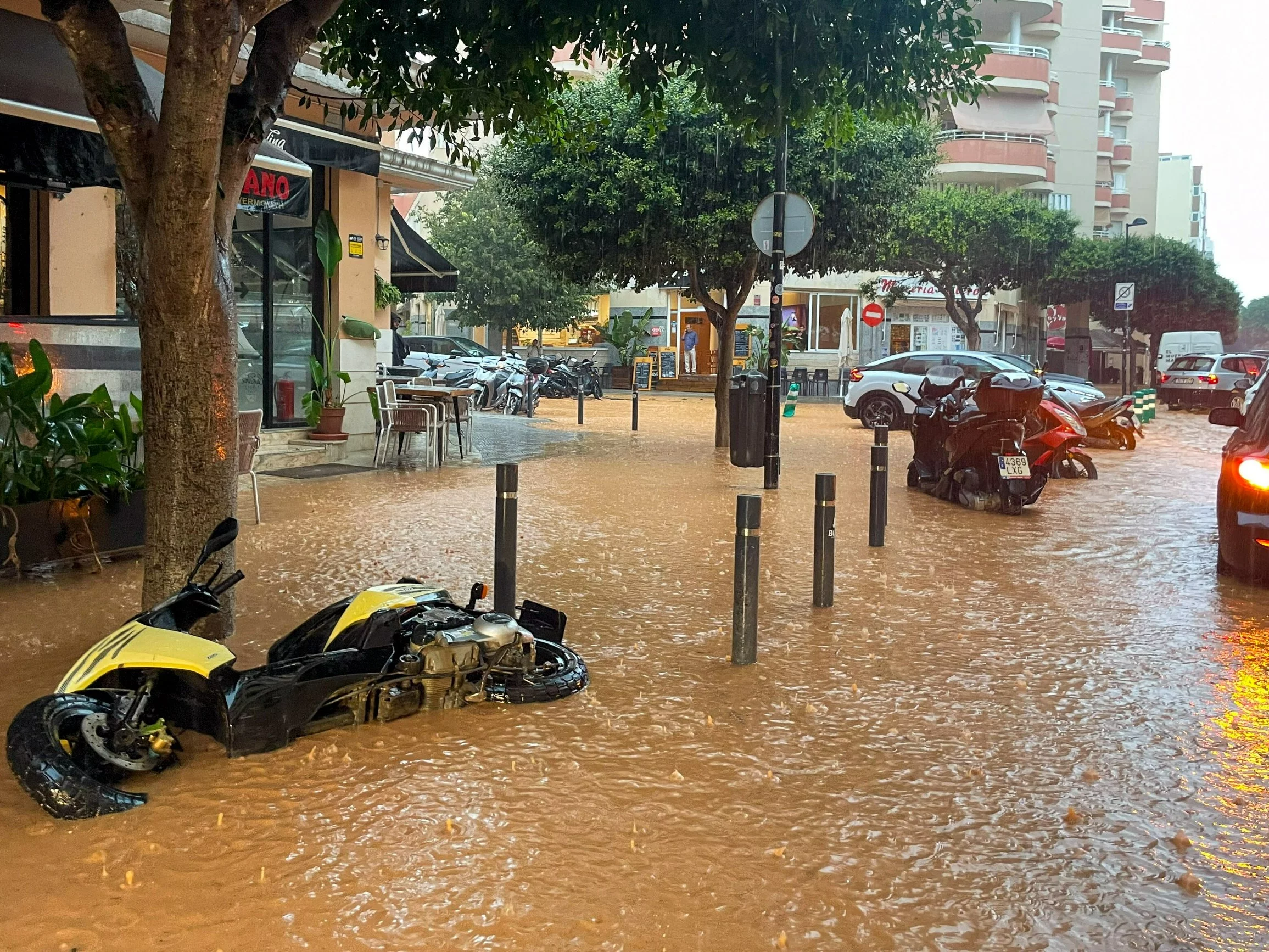 Powódź na Ibizie