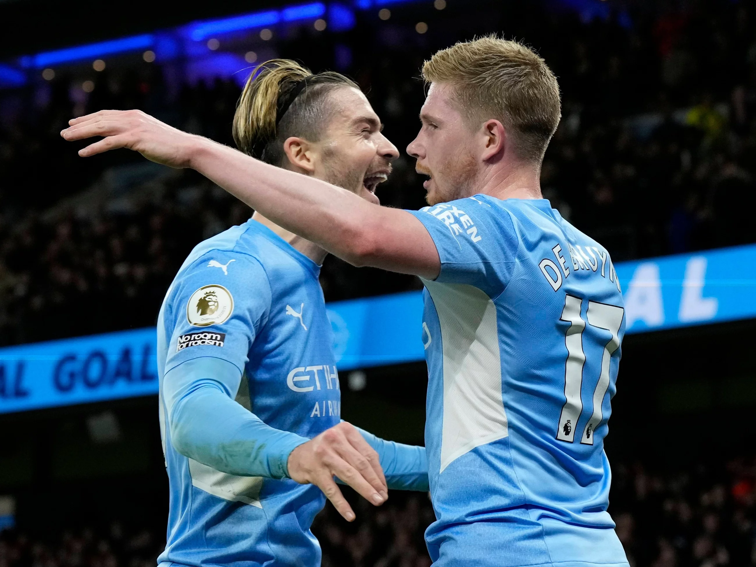 Jack Grealish i Kevin De Bruyne