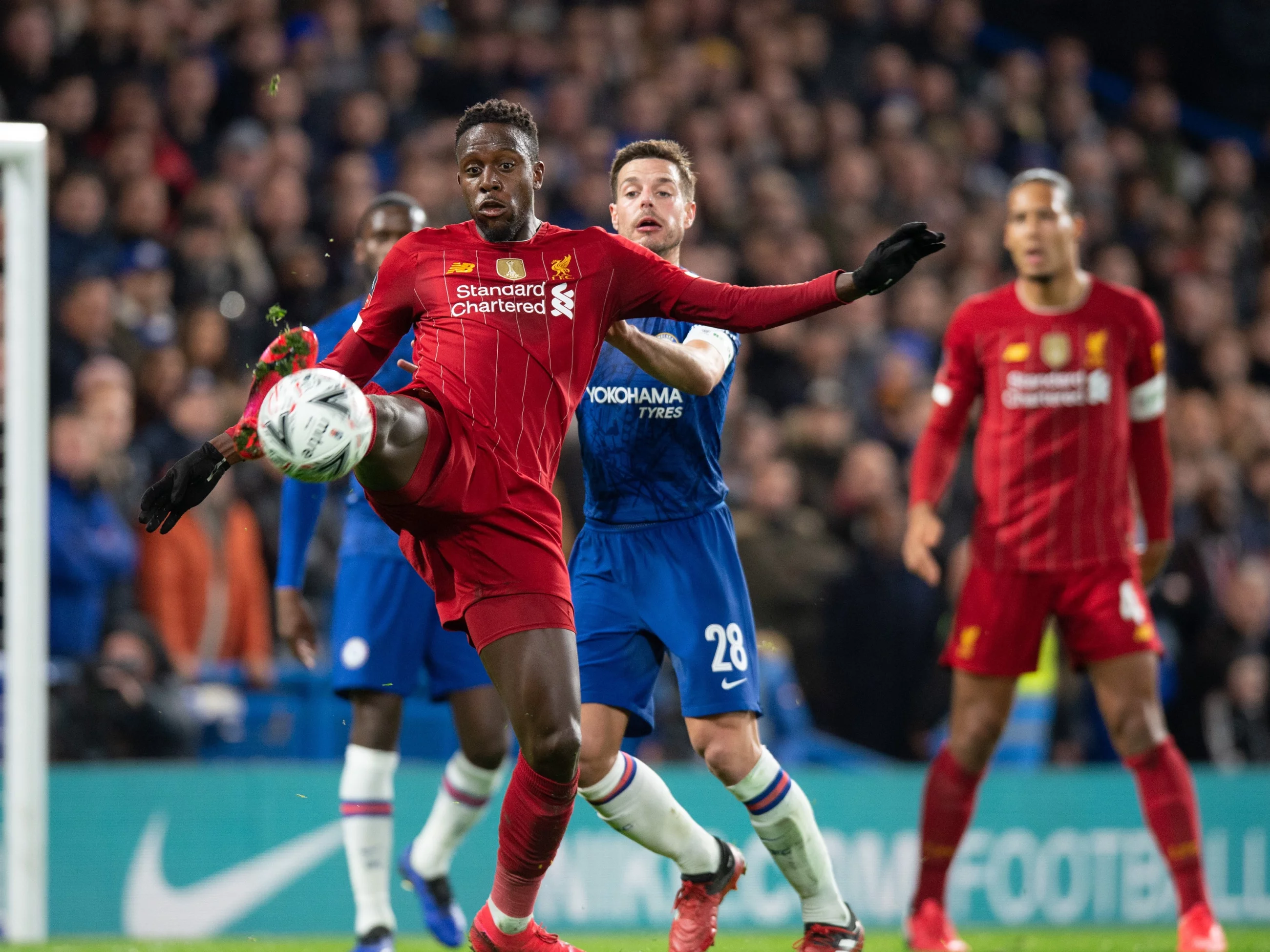 Piłkarze Liverpoolu i Chelsea