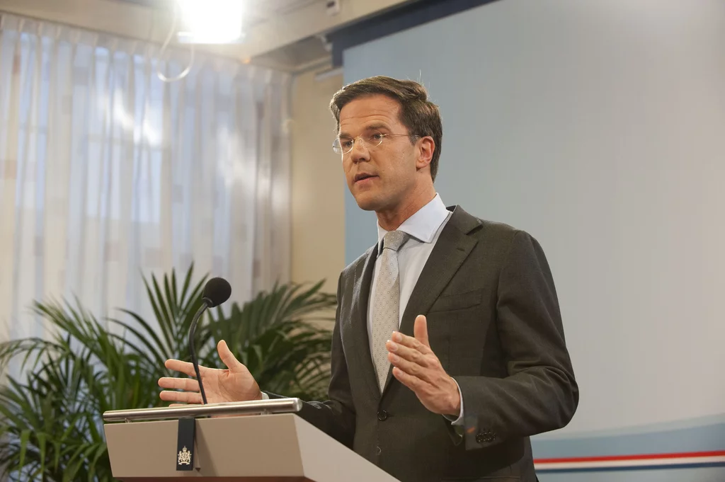 Premier Holandii Mark Rutte