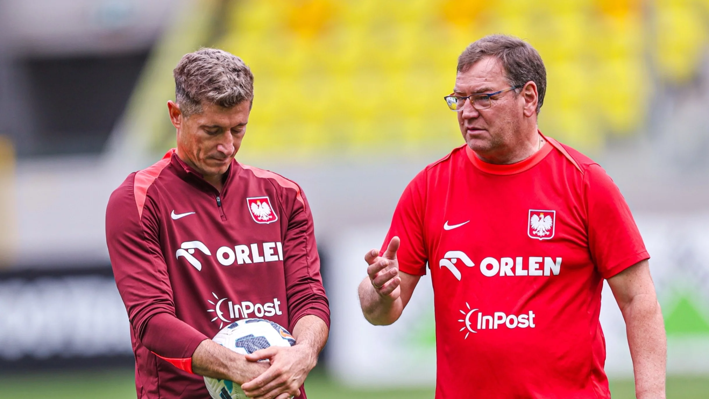 Robert Lewandowski i Jan Urban