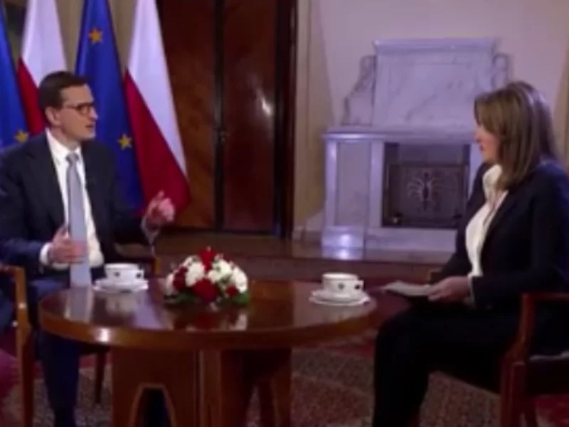 Mateusz Morawiecki i Danuta Holecka w „Gościu Wiadomości”