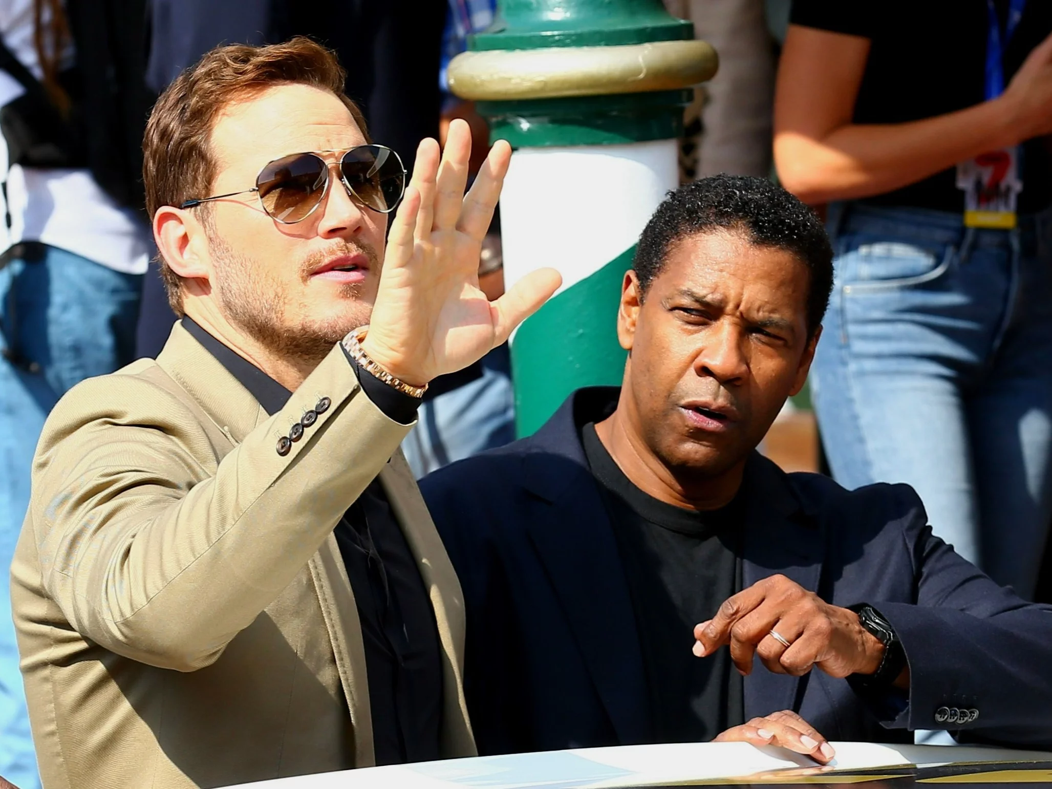 Chris Pratt i Denzel Washington