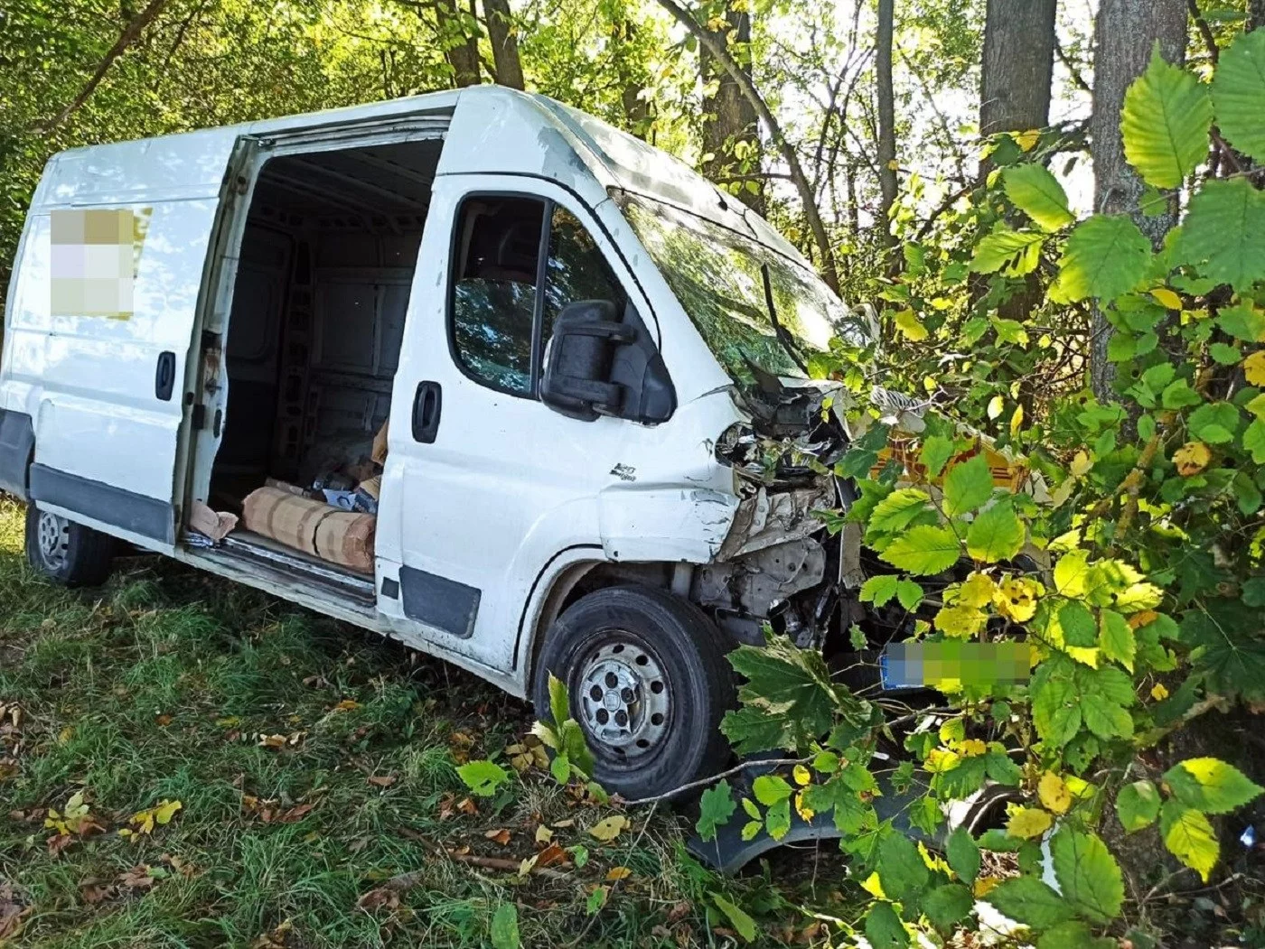 Wypadek podczas holowania