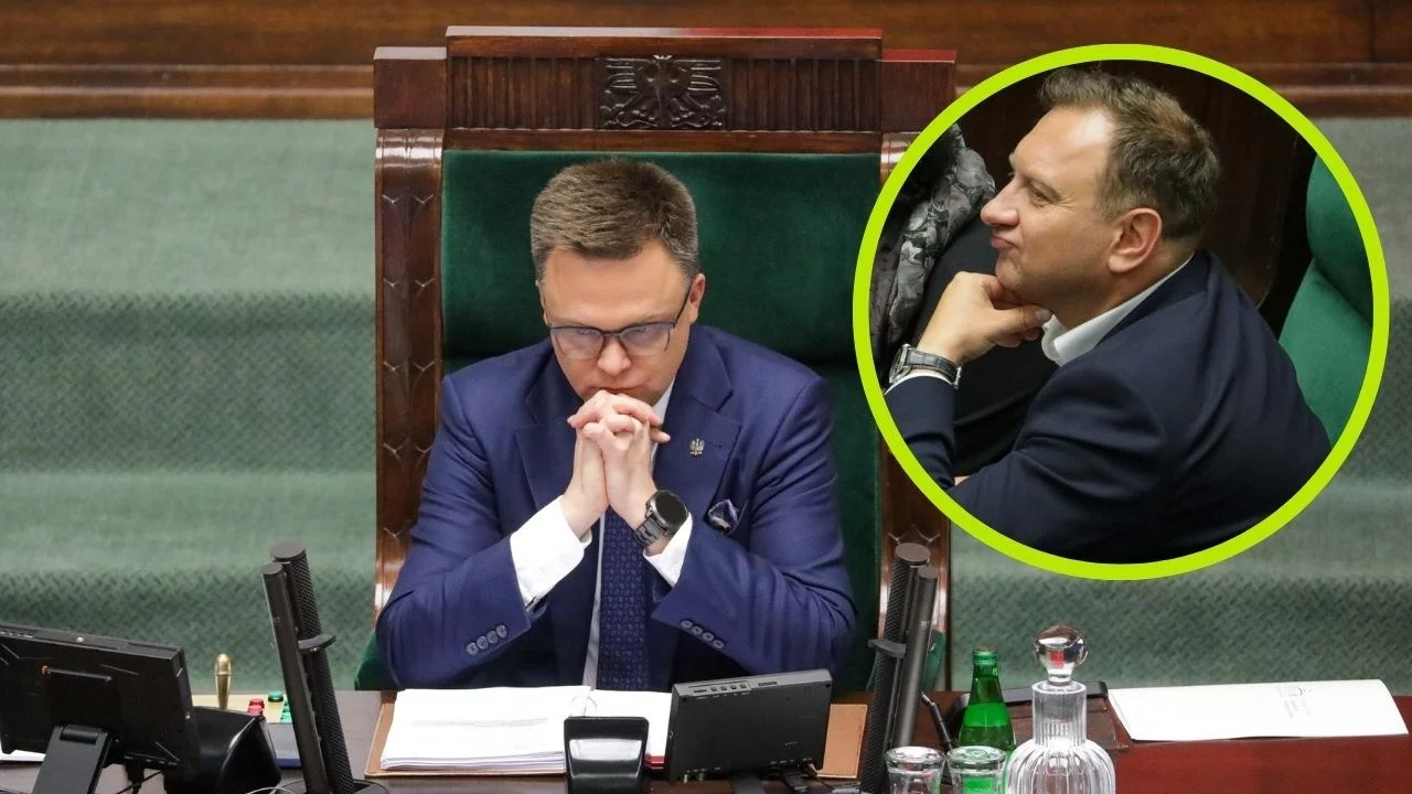 Szymon Hołownia i Tomasz Trela
