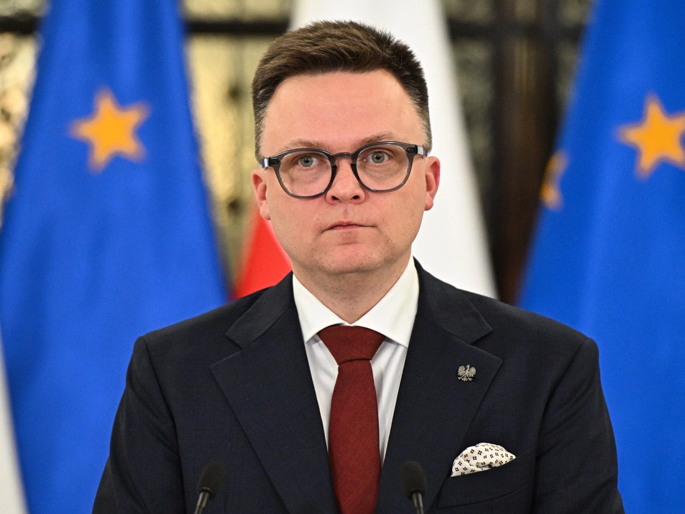 Marszałek Sejmu Szymon Hołownia