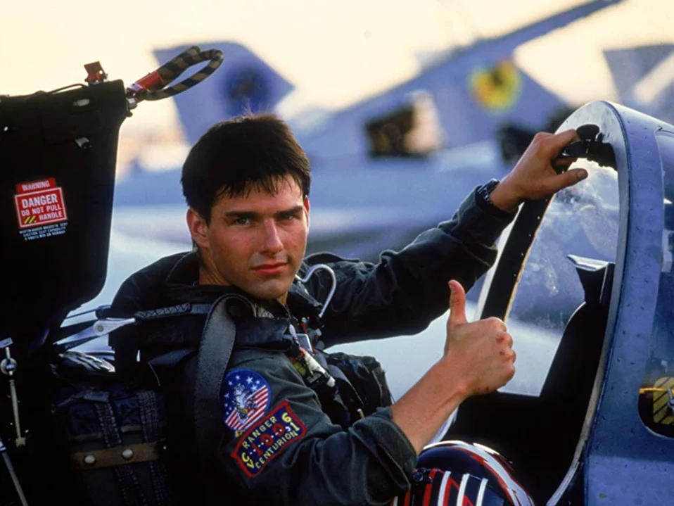 Kadr z filmu „Top Gun”