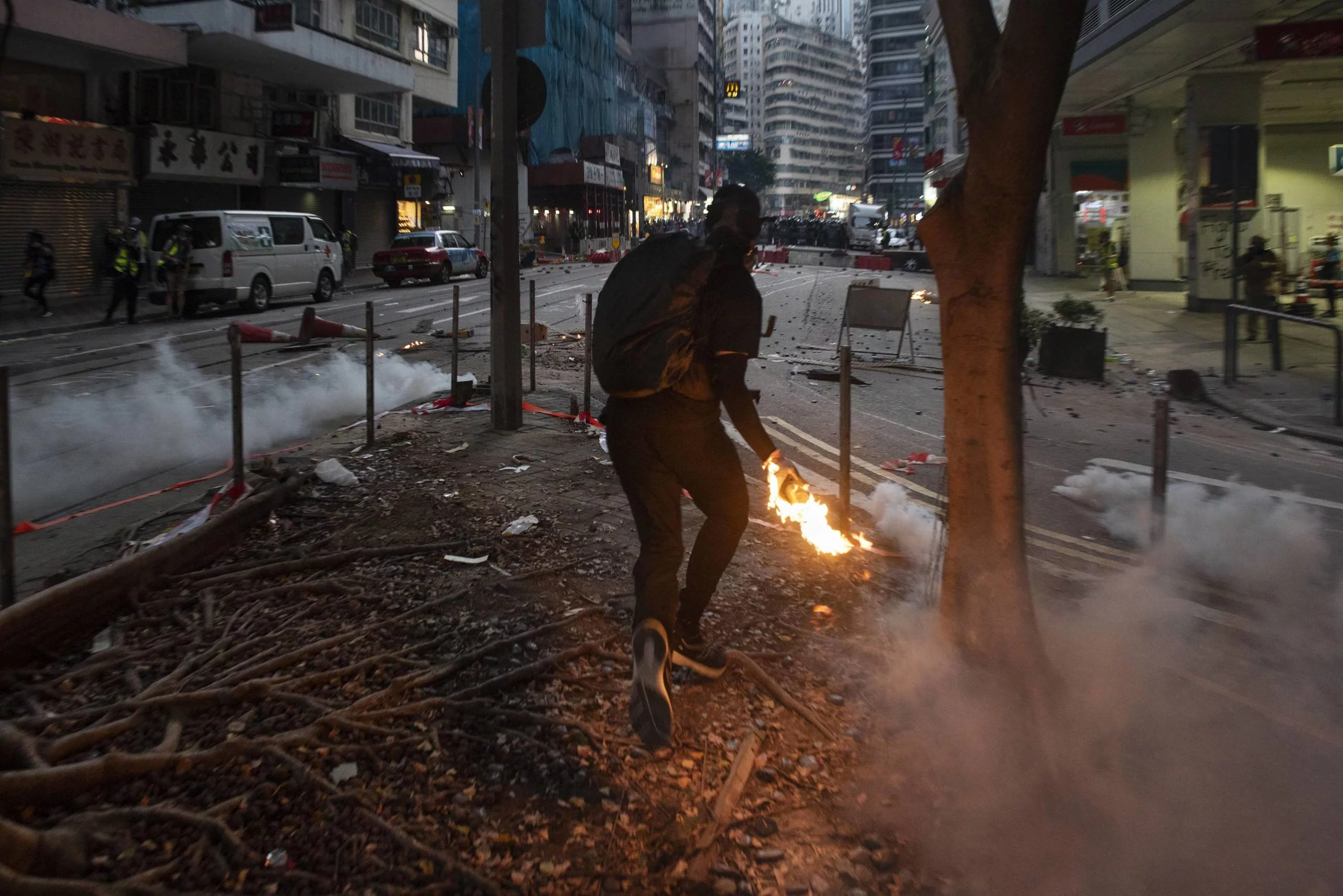 Protesty w Hongkongu