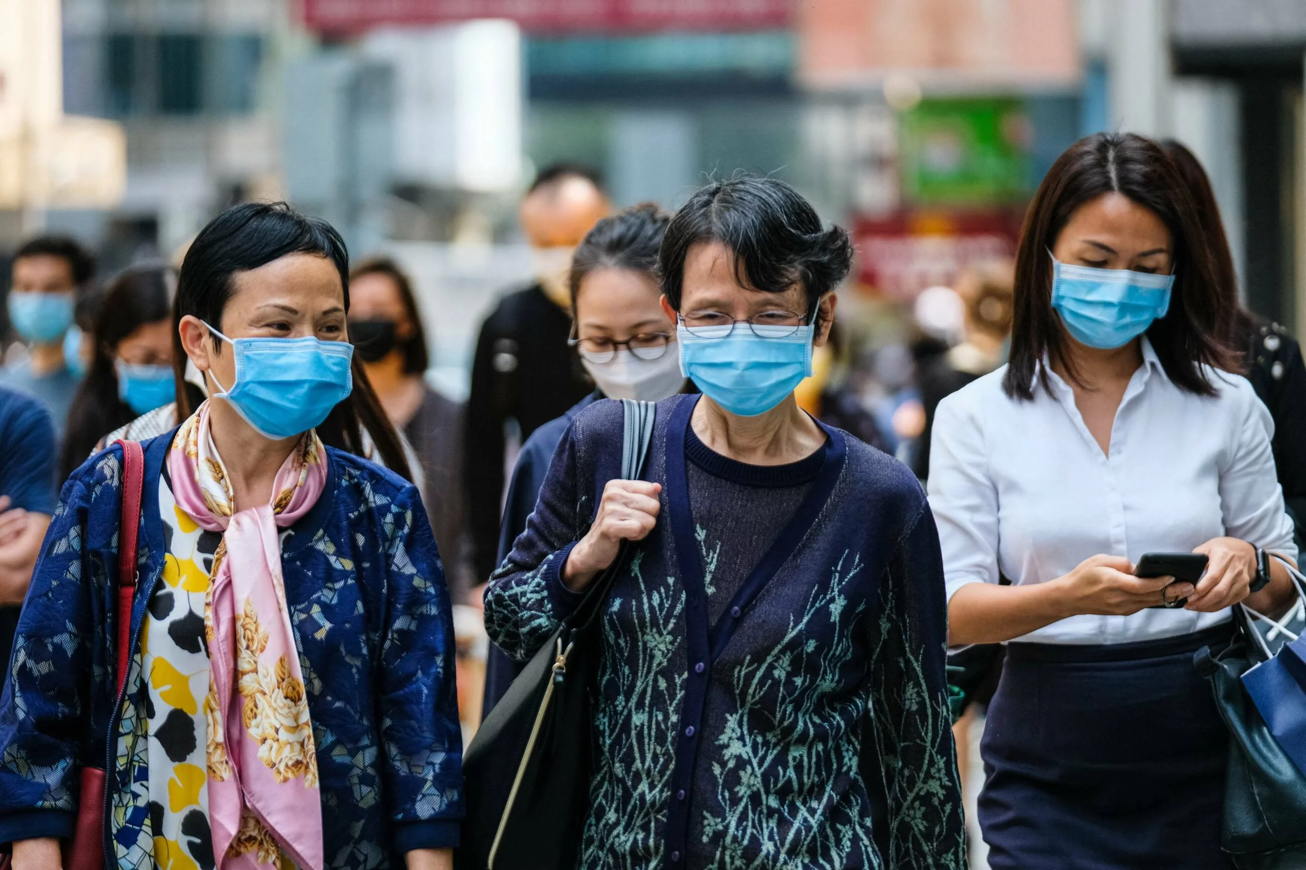 Mieszkańcy Hongkongu w trakcie pandemii Koronawirusa