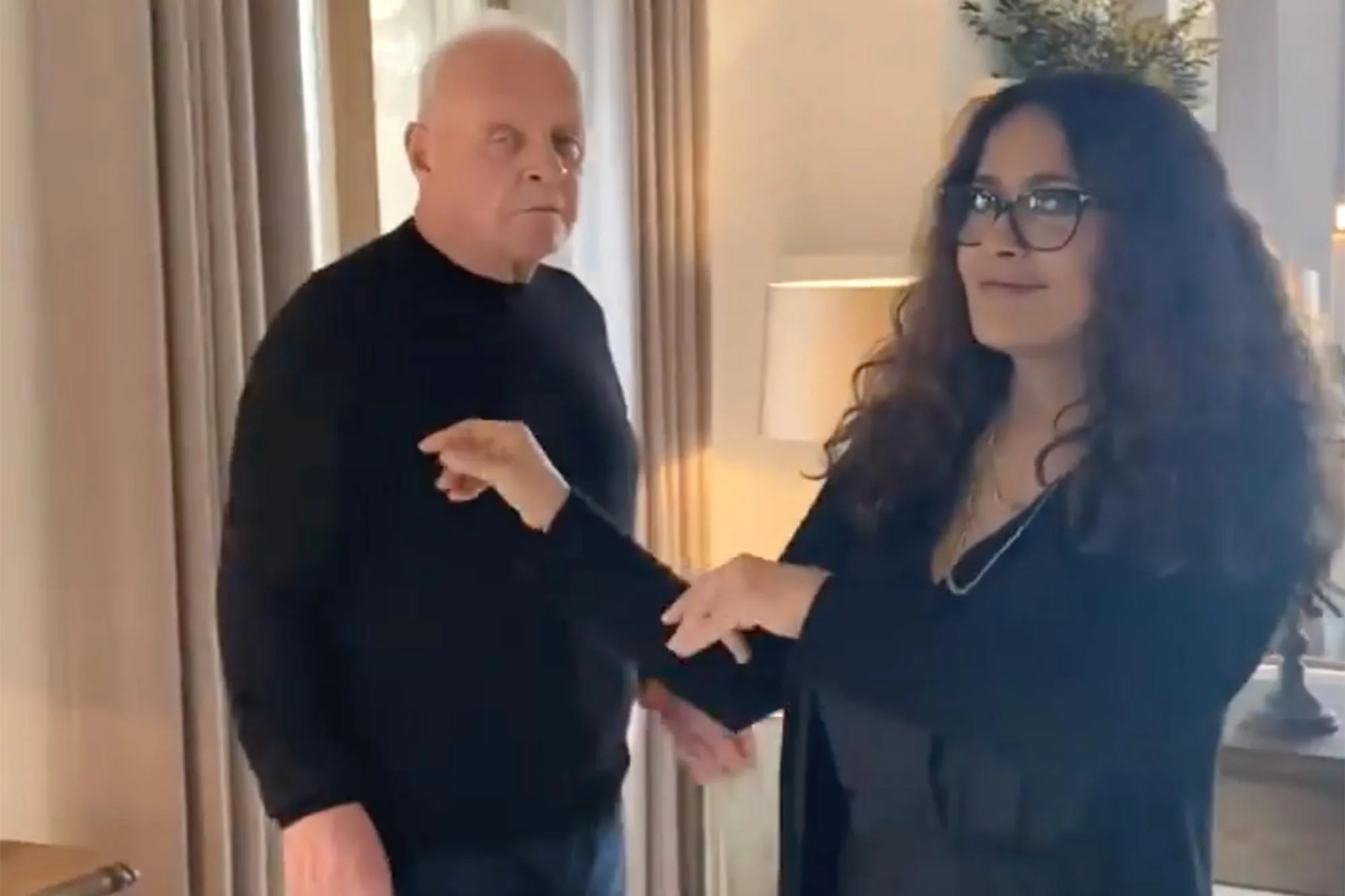 Salma Hayek i Anthony Hopkins