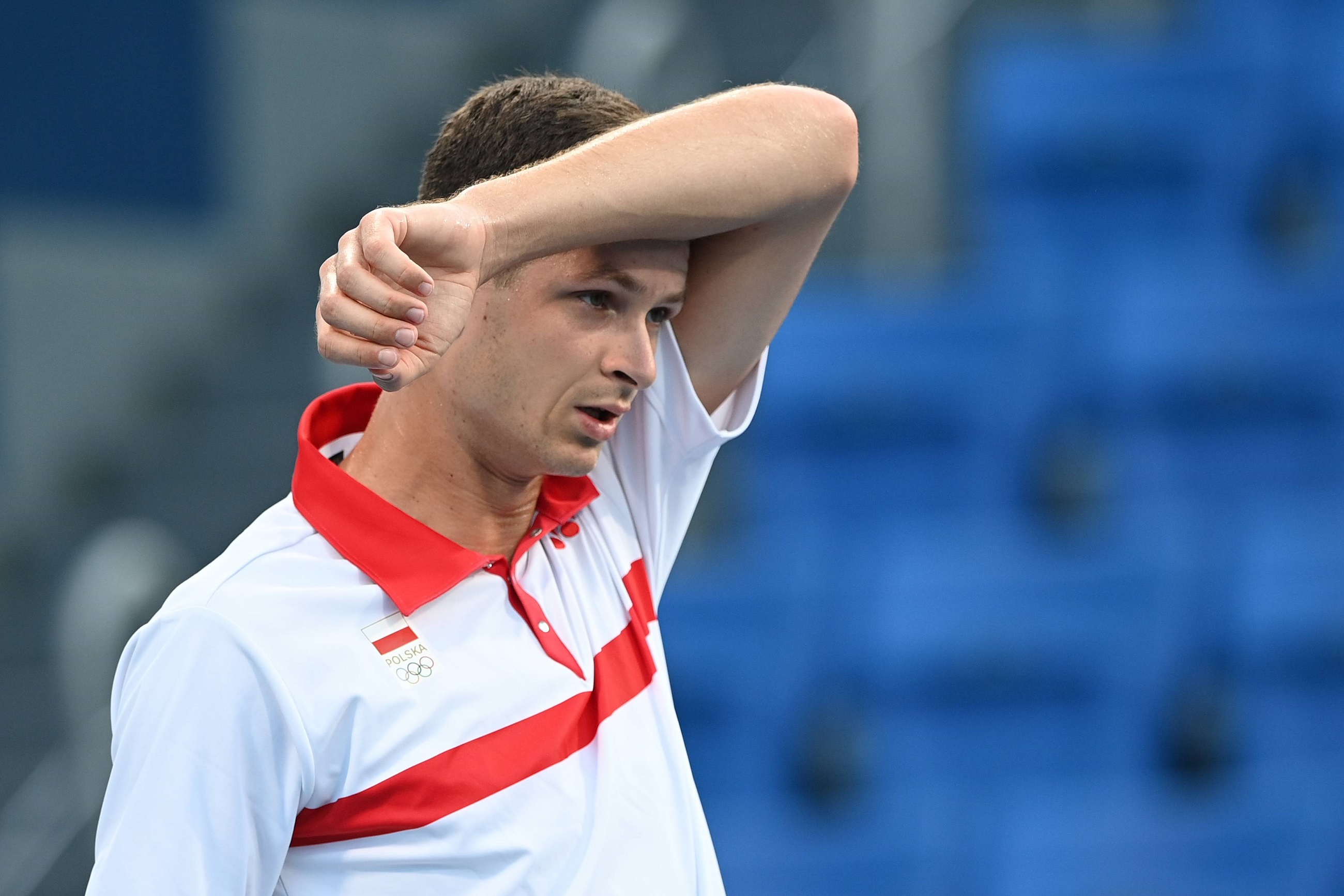 Igrzyska Olimpijskie 2020 Tenis Tokio 2020. Tenis. Liam Broady – Hubert Hurkacz. Polak wyjaśnił powody