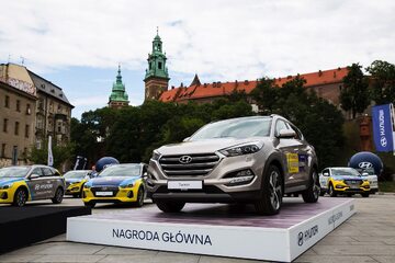 Hyundai przekazał flotę 57 samochodów do obsługi logistycznej 74. Tour de Pologne