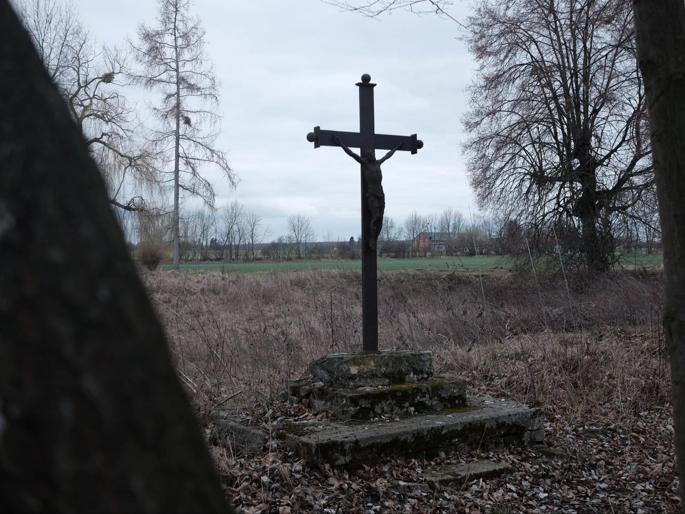 Wieś Kryłów przy granicy z Ukrainą