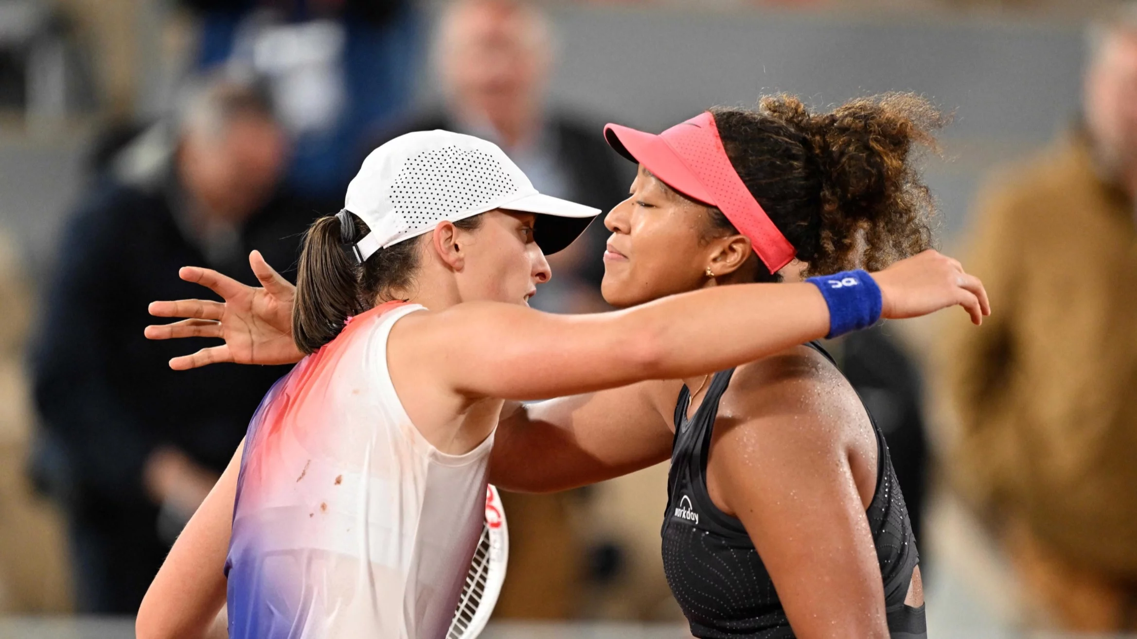 Iga Świątek i Naomi Osaka