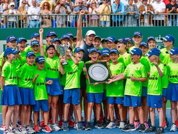 Iga Świątek po wygraniu BNP Paribas Warsaw Open