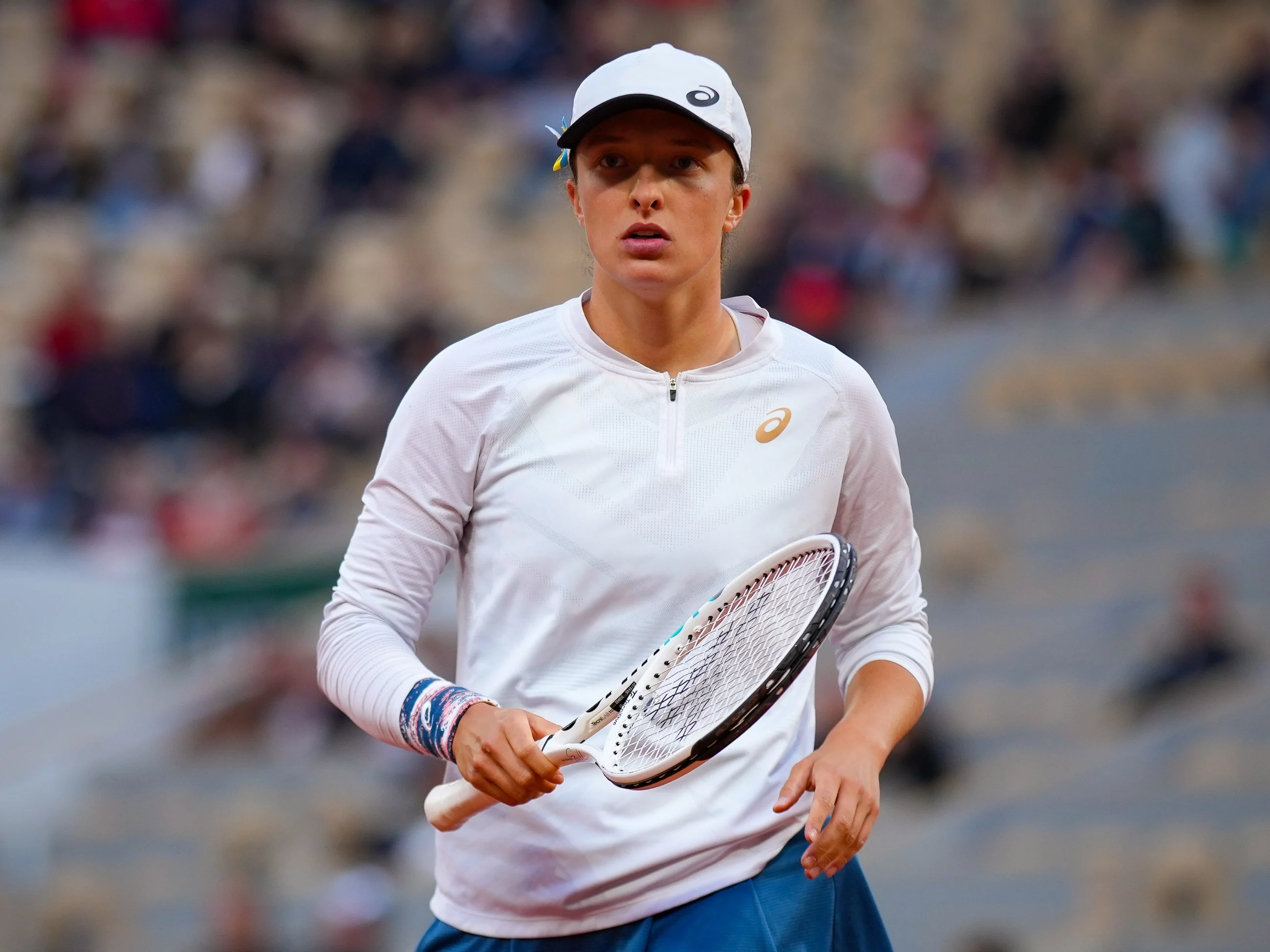 Iga Świątek w meczu French Open