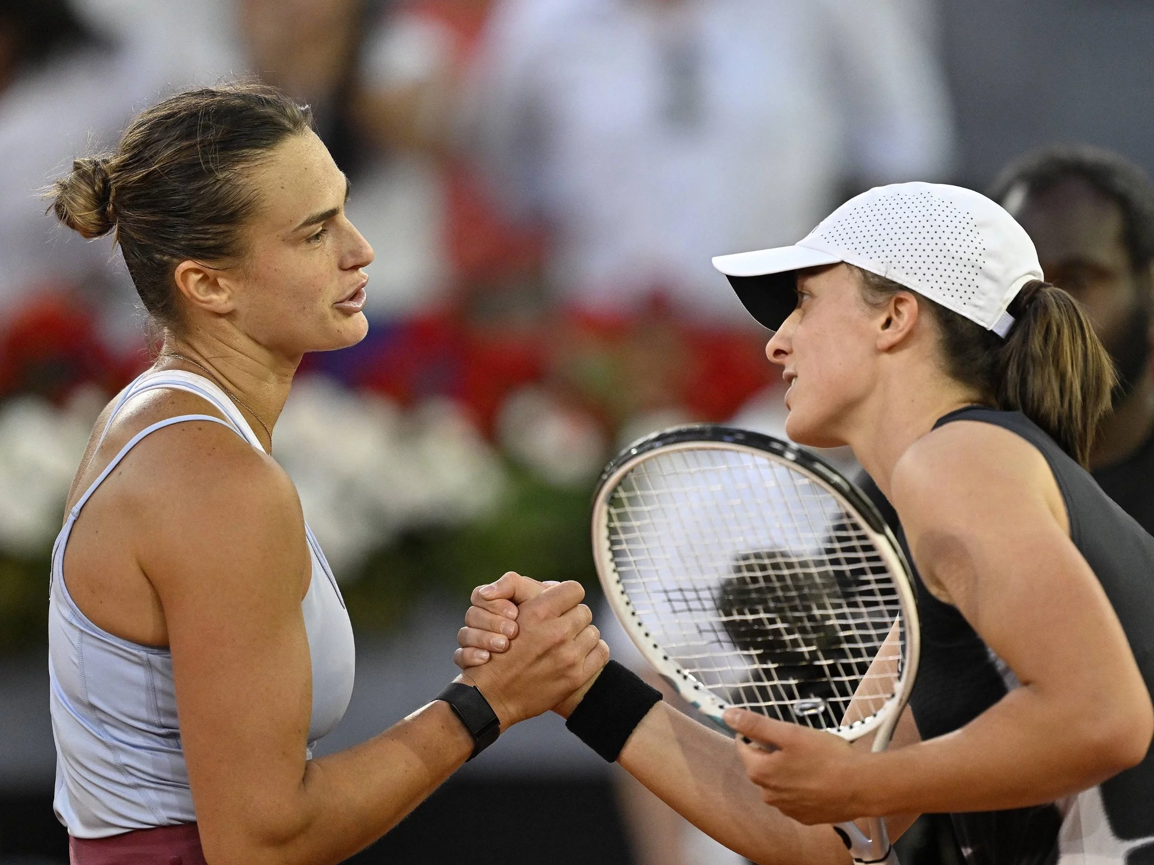 Aryna Sabalenka i Iga Świątek
