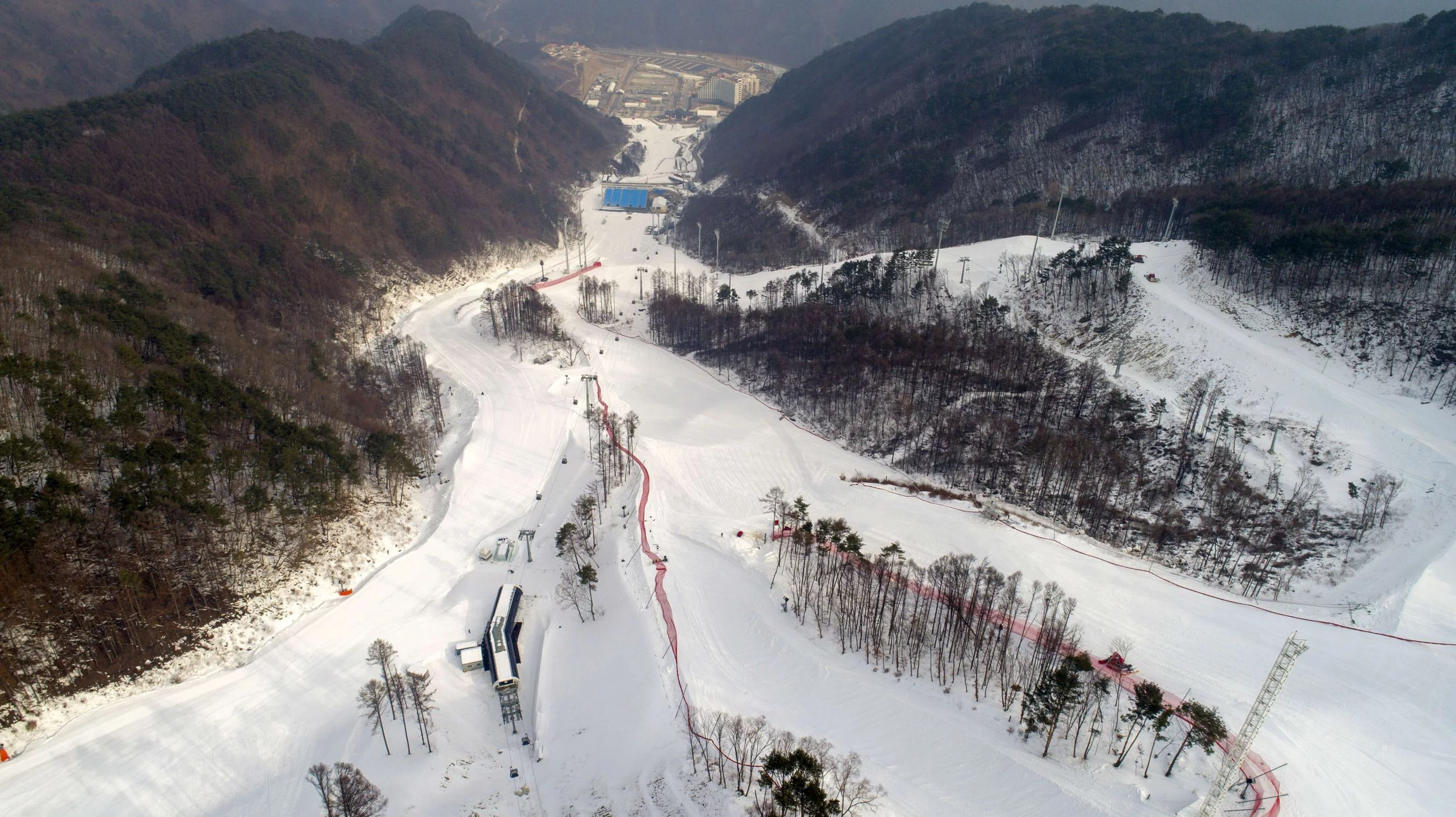 Jeongseon Alpine Centre, jedna z aren IO w Pjongczangu