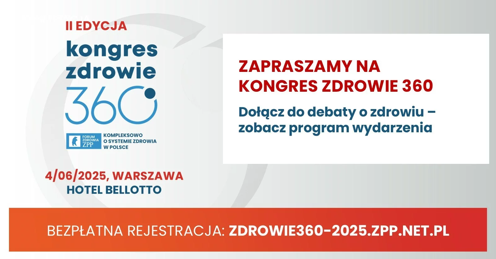 Profilaktyka, choroby cywilizacyjne, bezpieczeństwo epidemiologiczne, kondycja psychiczna i przyszłość medycyny pracy – to tylko część tematów Kongresu Zdrowie 360