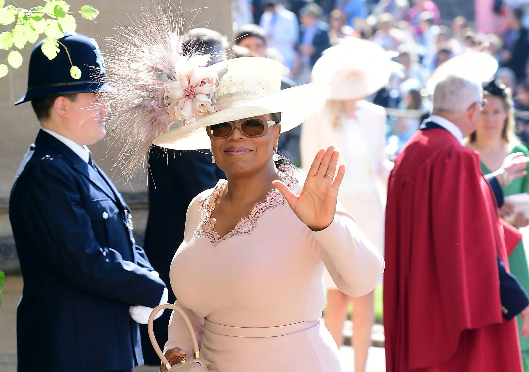 Oprah Winfrey na ślubie Meghan i Harry'ego