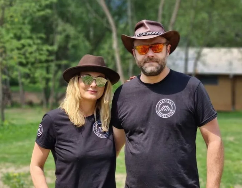 Ilona Wrońska i Leszek Lichota
