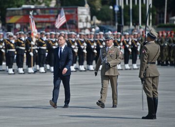 Inauguracja prezydenta Andrzeja Dudy - uroczystość przejęcia przez prezydenta zwierzchnictwa nad Silami Zbrojnymi RP