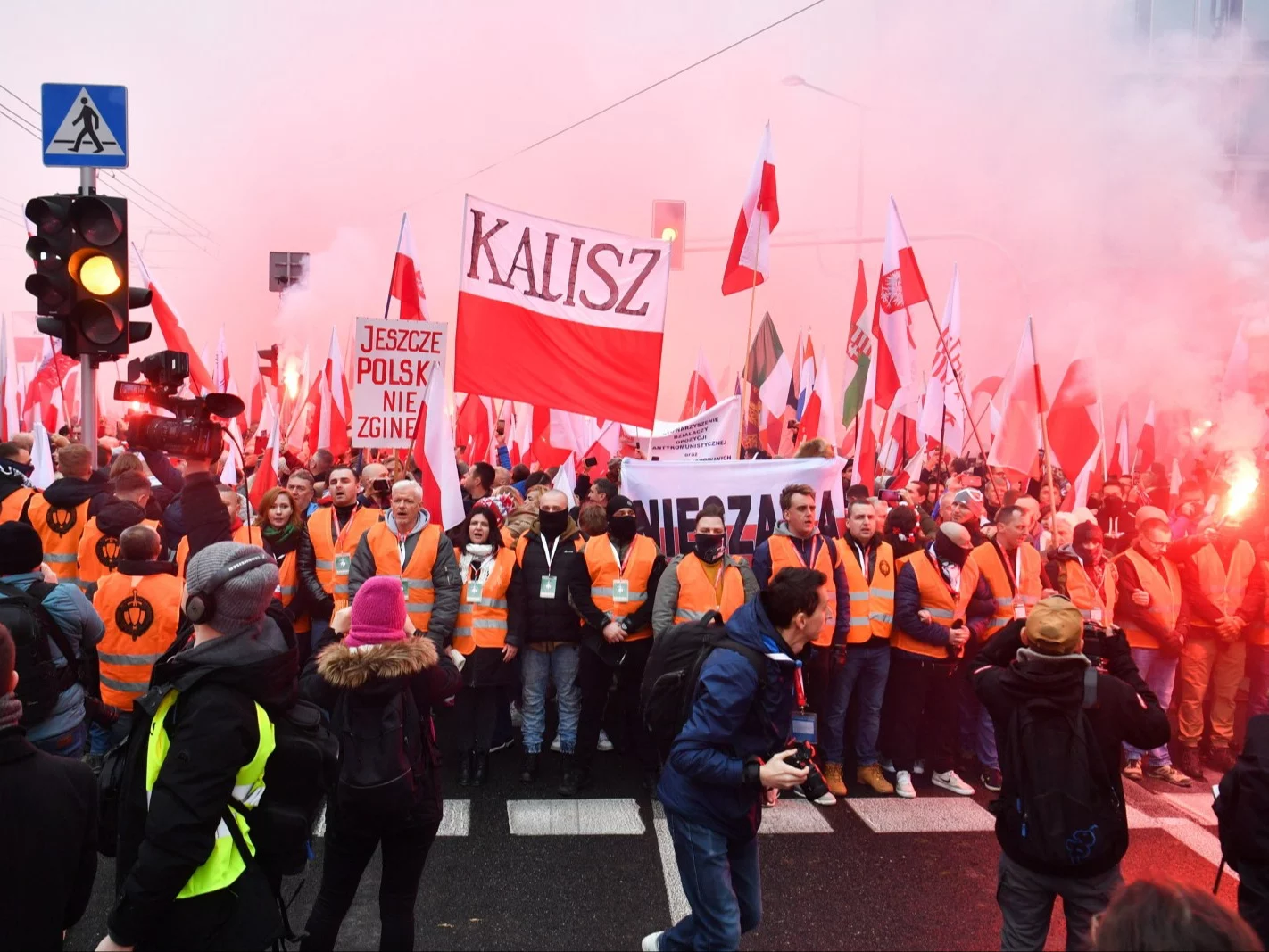 Marsz Niepodległości w Warszawie