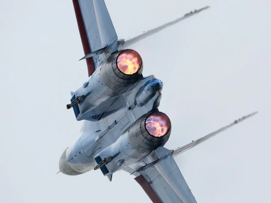 Rosyjski myśliwiec Su-27