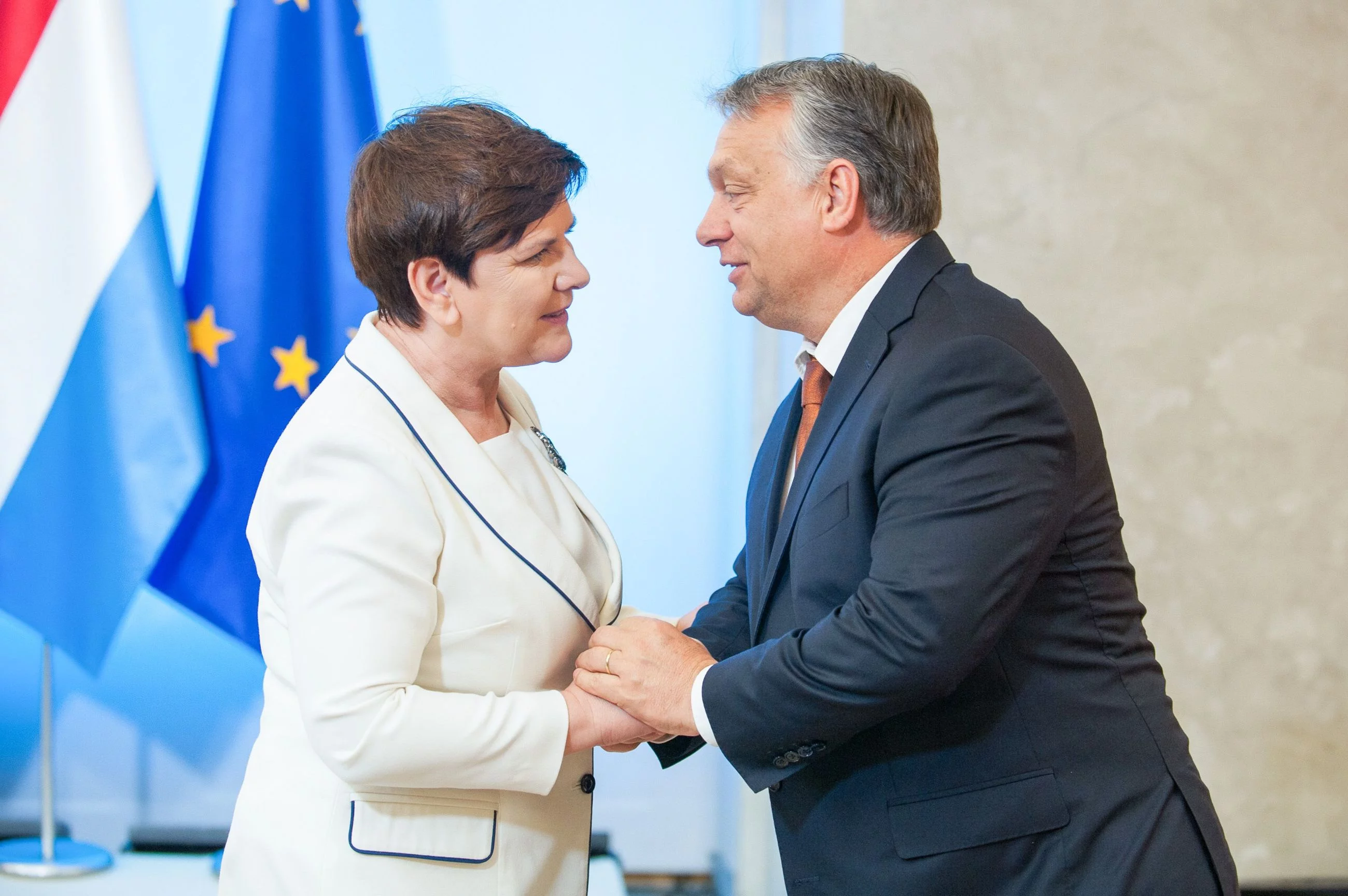 Beata Szydło i Viktor Orban