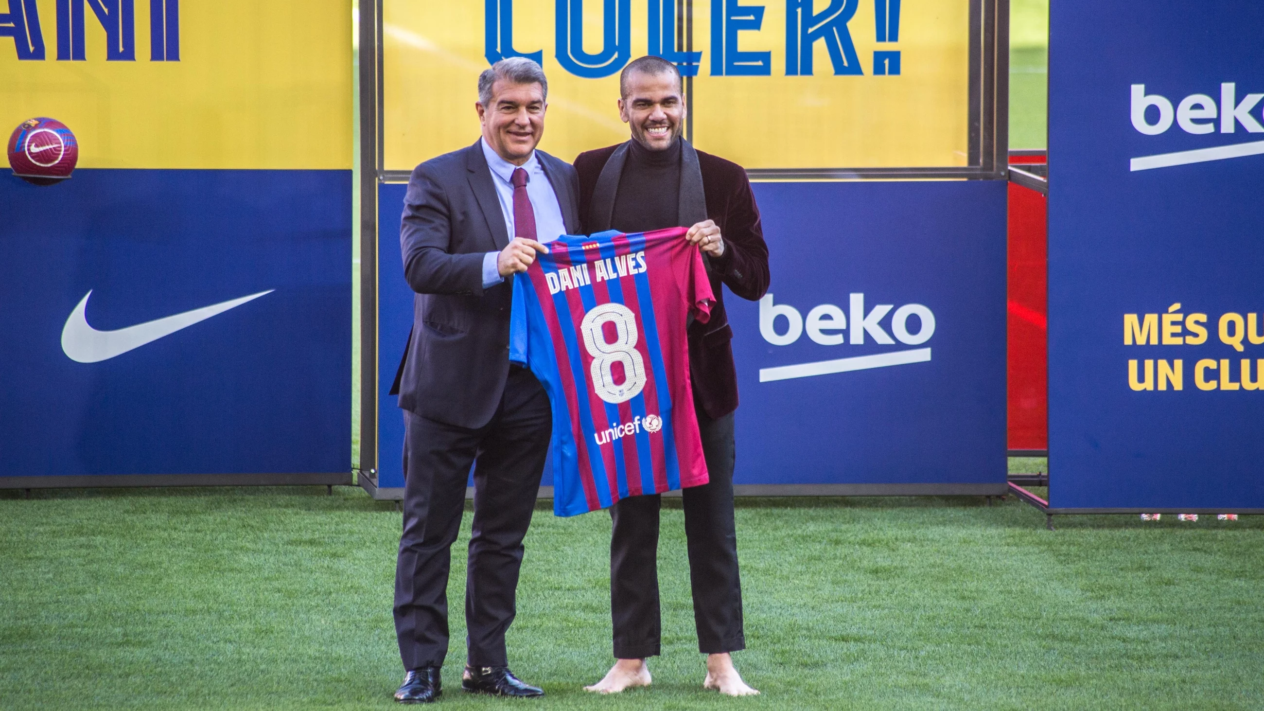 Joan Laporta i Dani Alves