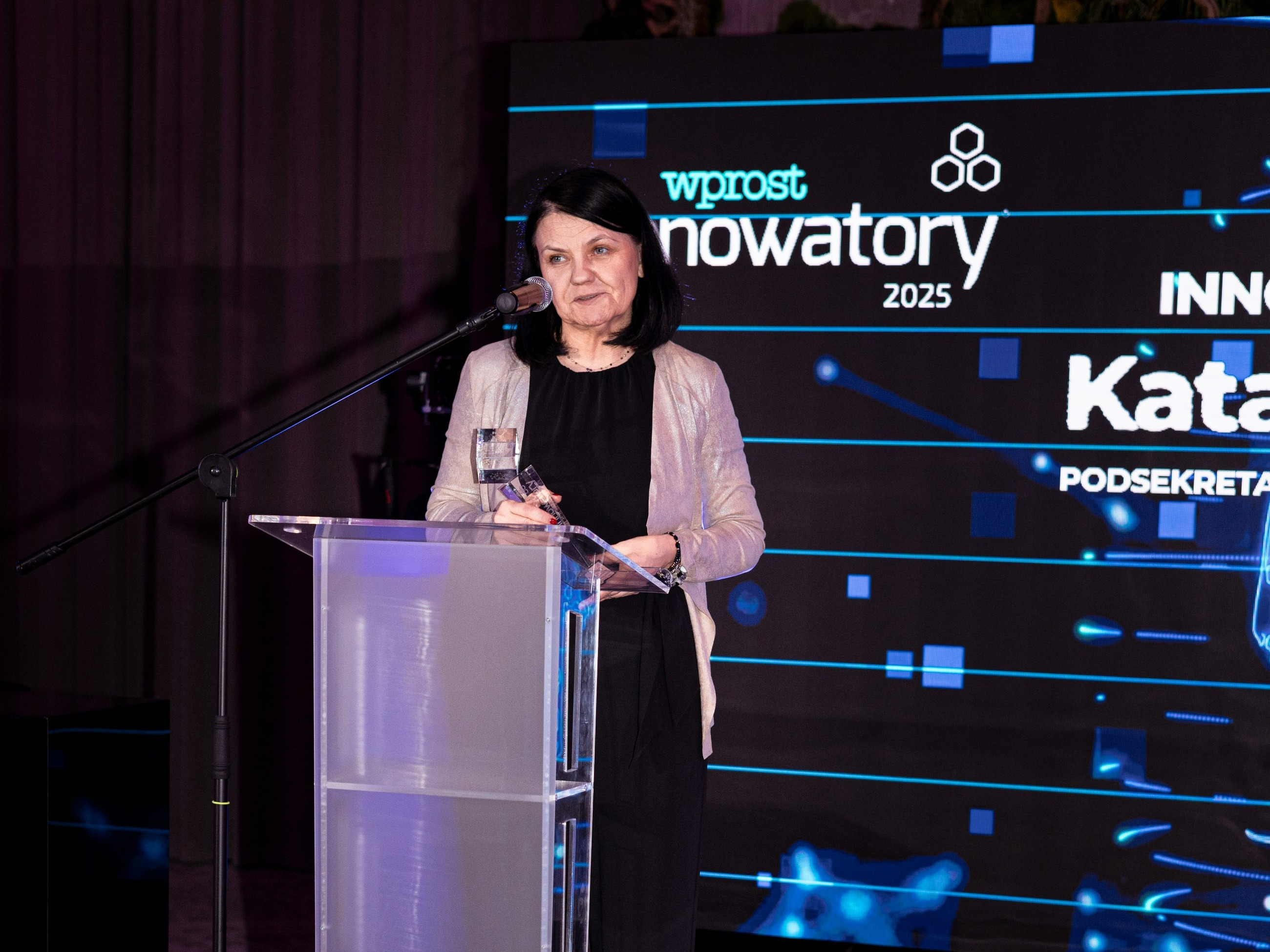 Katarzyna Kacperczyk z nagrodą w kategorii Innowator polityki lekowej