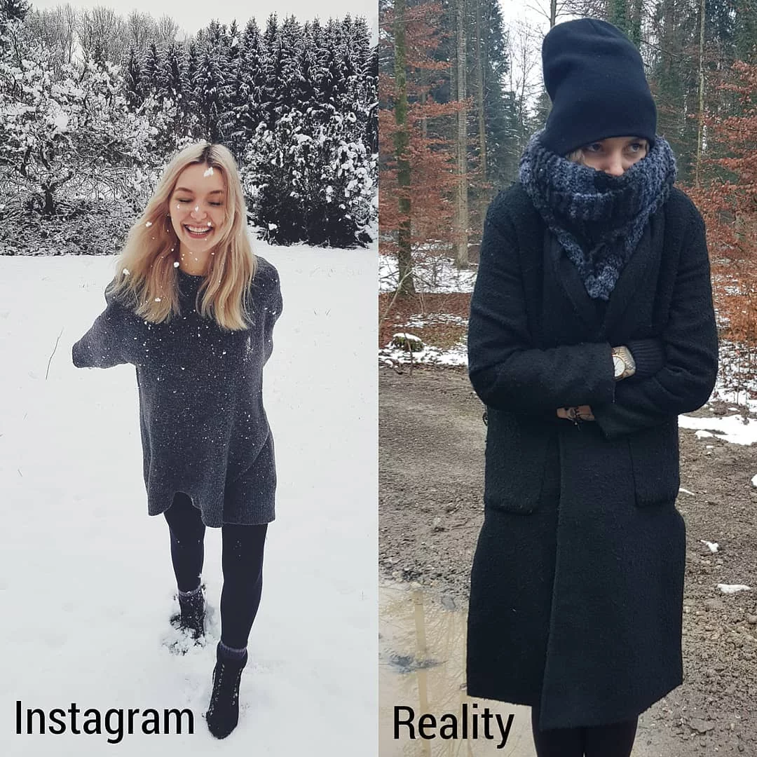 Instagram kontra rzeczywistość