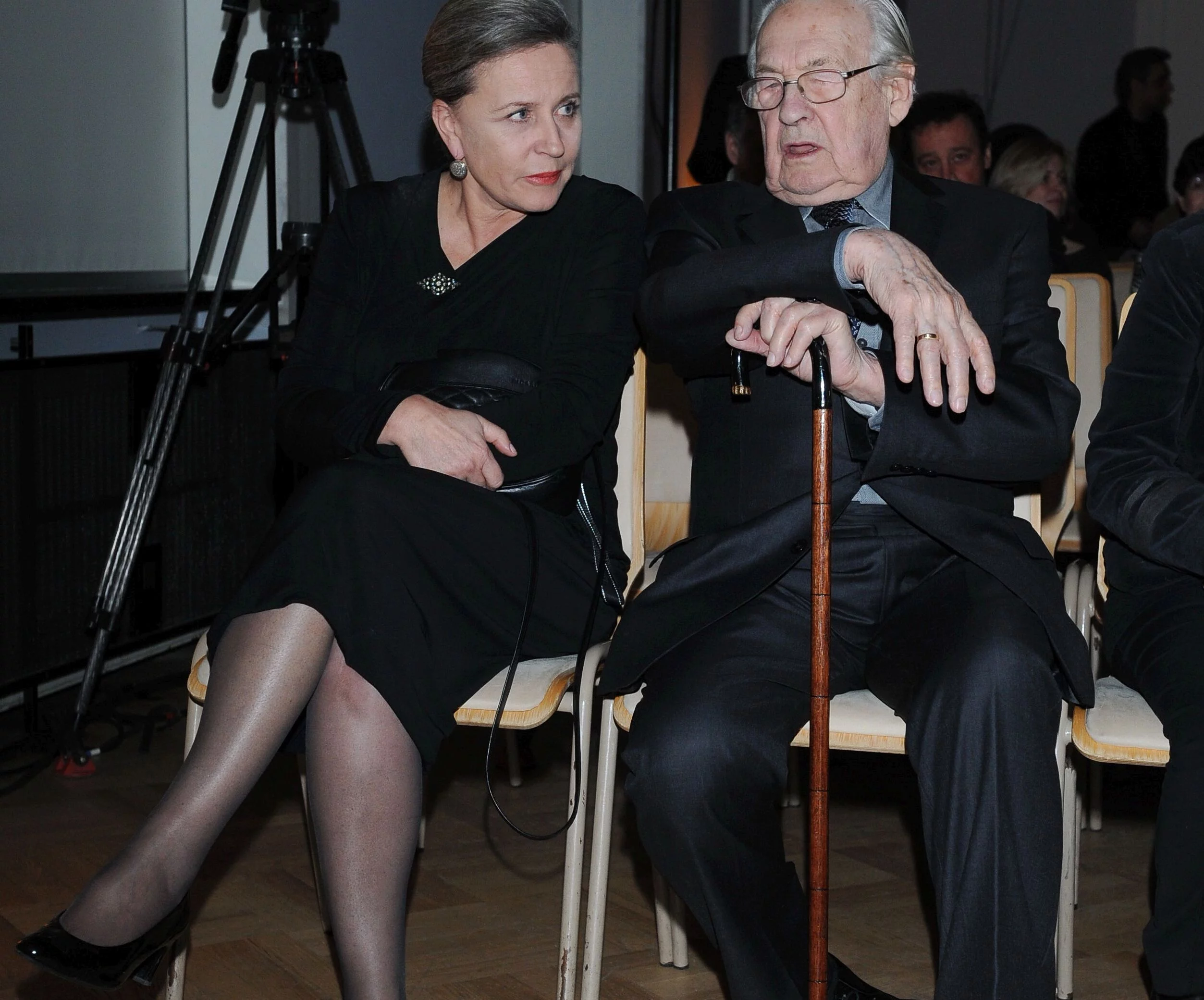 Krystyna Janda i Andrzej Wajda