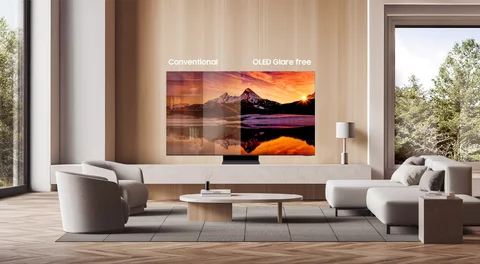 OLED Glare free