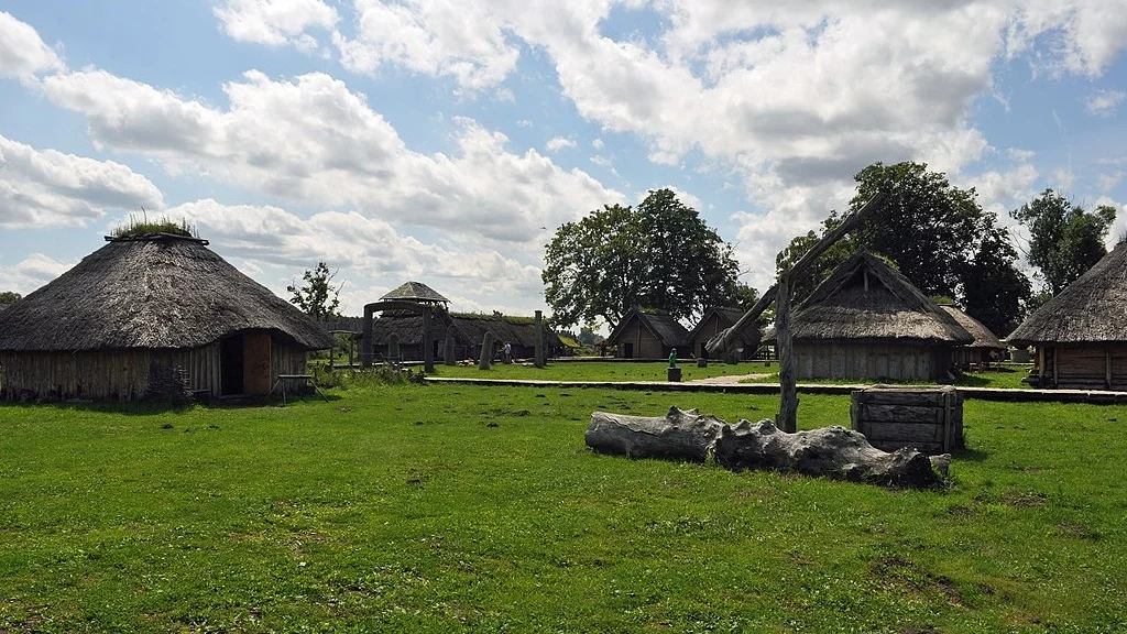 Skansen na wyspie Wolin